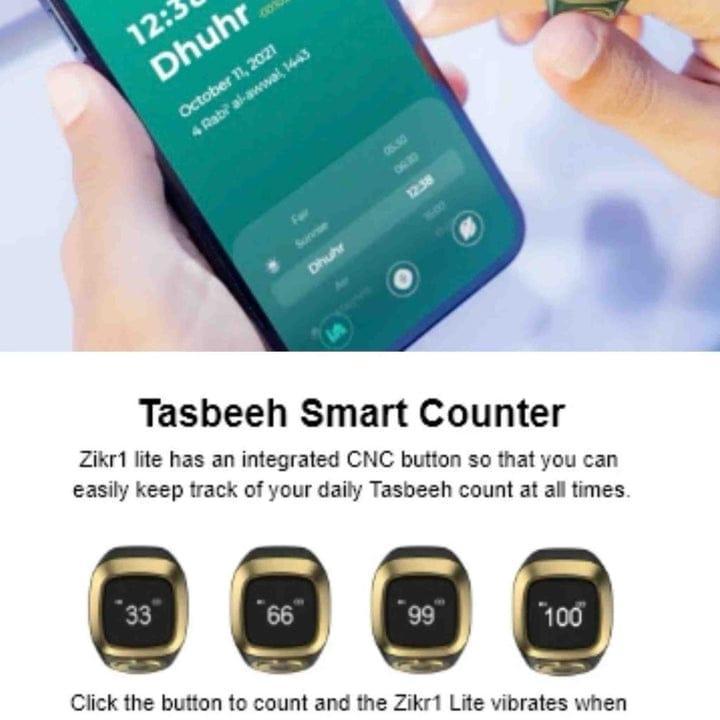 World's First Smart Digital Tasbih Zikr Ring