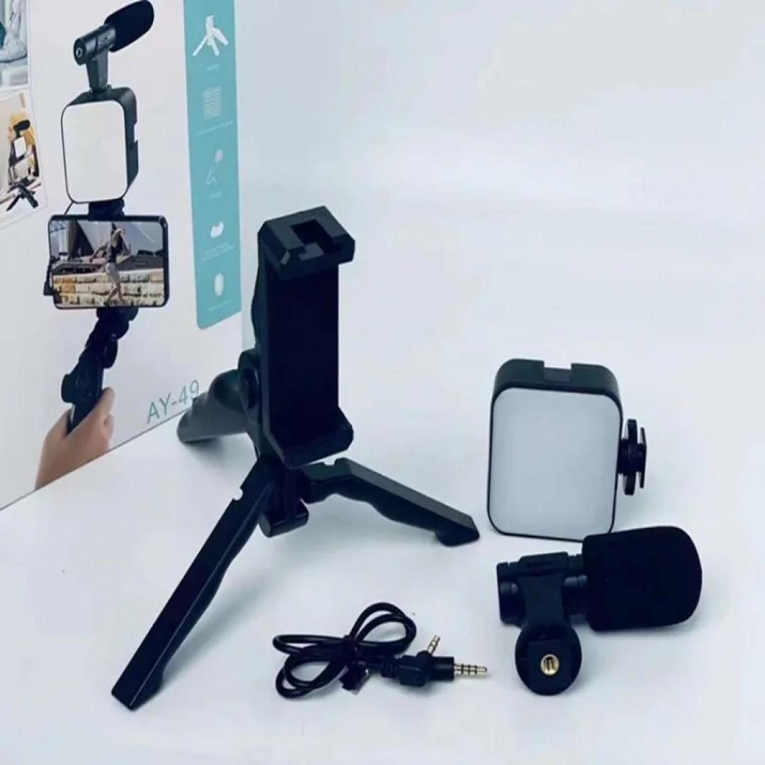 Multi-Functional Tripod Stand with Microphone