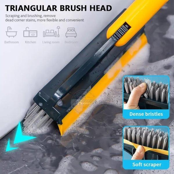 2 in 1 Dust Cleaning Scrubber And Wiper Brush