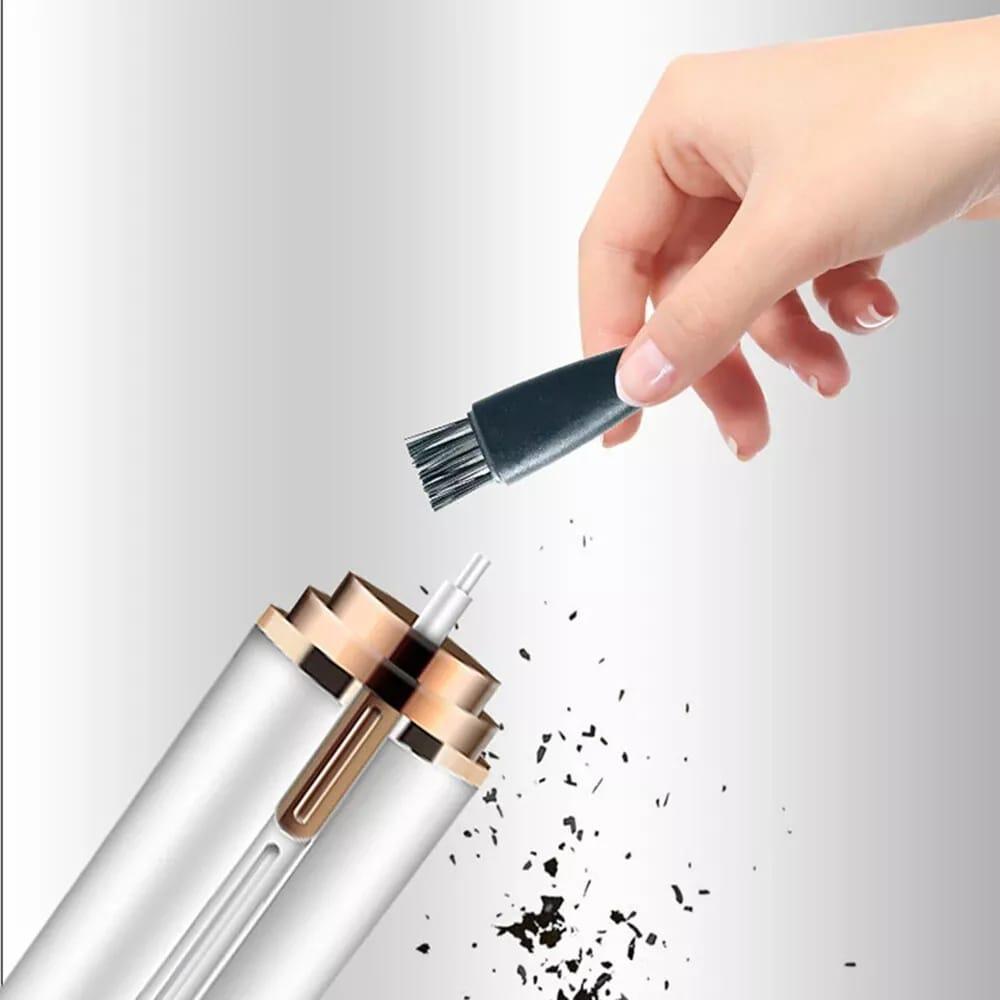 Women's Easy-To-Clean Eyebrows Hair Trimmer with 4 Blades